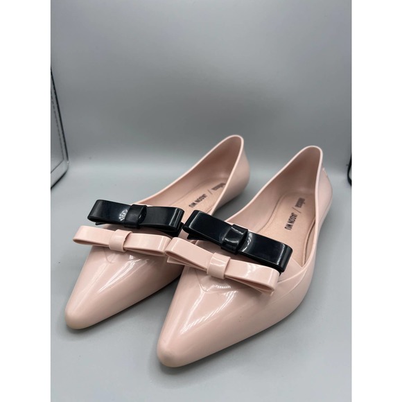 Jason Wu Shoes - Melissa/ Jason Wu bow pointed flat shoes sz 8